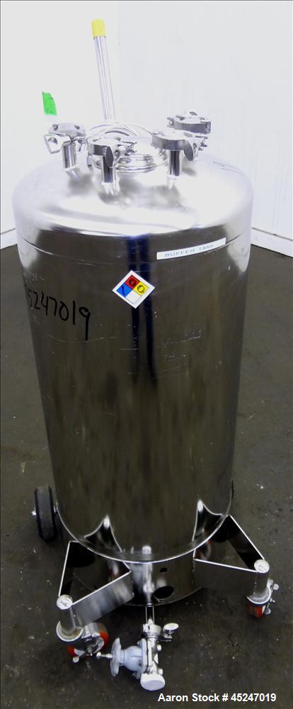 Used 36 Gallon Stainless Steel Alloy Products Pressure Tank