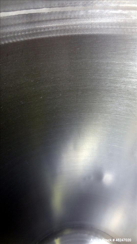 Used- 36 Gallon Stainless Steel Alloy Products Pressure Tank