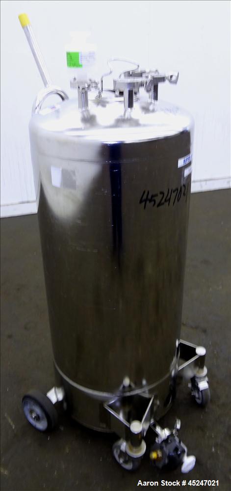 Used 36 Gallon Stainless Steel Alloy Products Pressure Tank