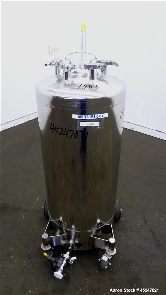 Used 36 Gallon Stainless Steel Alloy Products Pressure Tank