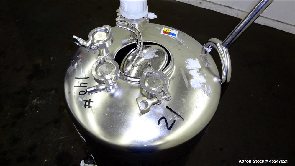 Used 36 Gallon Stainless Steel Alloy Products Pressure Tank