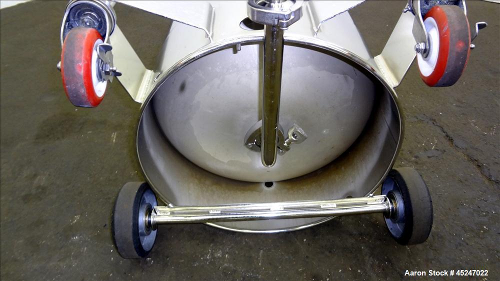 Used 36 Gallon Stainless Steel Alloy Products Pressure Tank