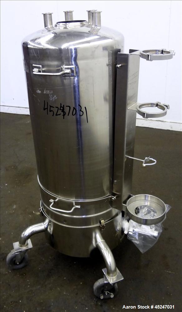 Used 36 Gallons Stainless Steel Alloy Products Pressure Tank