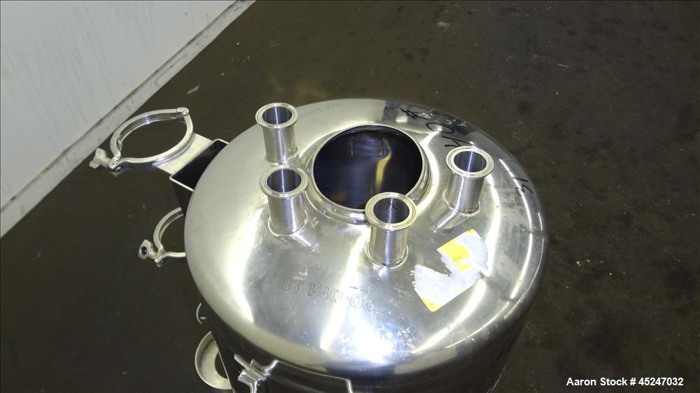 Used 36 Gallon Stainless Steel Alloy Products Pressure Tank