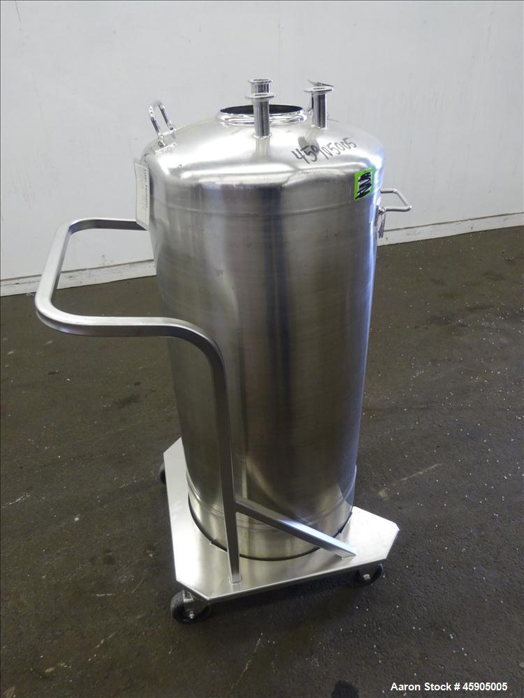 Used Alloy Products Pressure Tank, 30 Gallon, 316 Stainless Steel