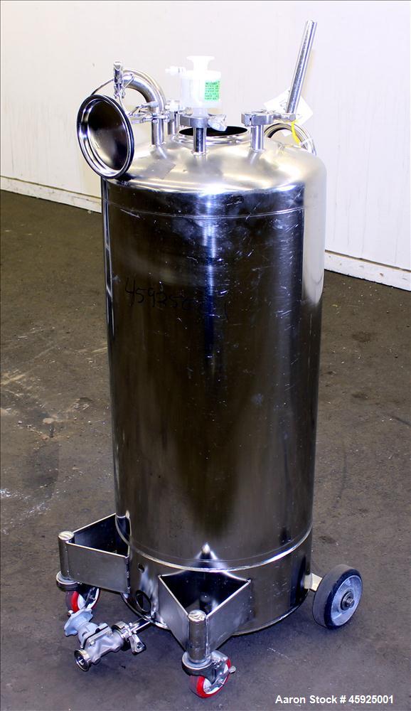 Used- Alloy Products Pressure Tank, Approximately 30 Gallon