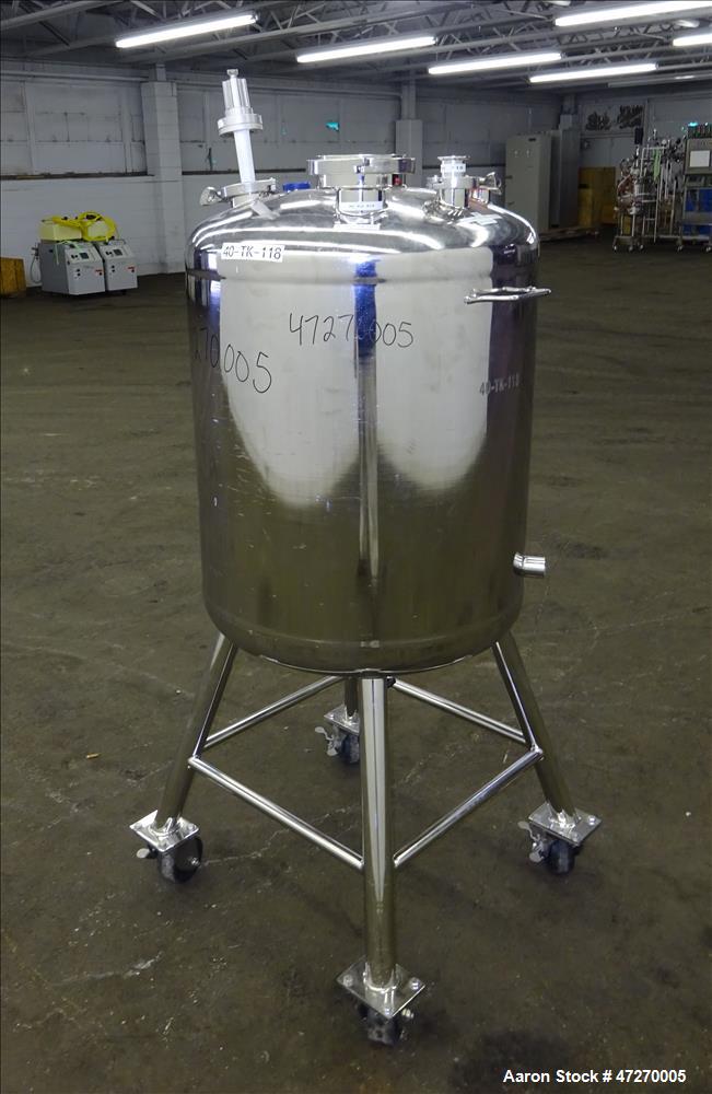Used Alloy Products Pressure Tank, Approximate 40 Gallons, 316L Stainless Steel