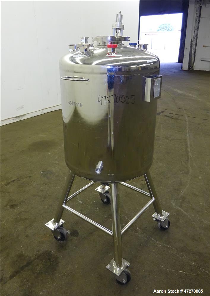 Used Alloy Products Pressure Tank, Approximate 40 Gallons, 316L Stainless Steel