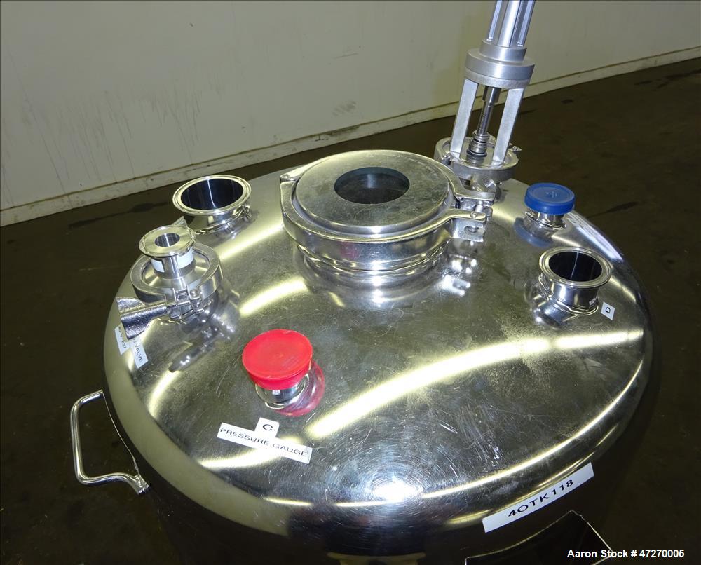 Used Alloy Products Pressure Tank, Approximate 40 Gallons, 316L Stainless Steel