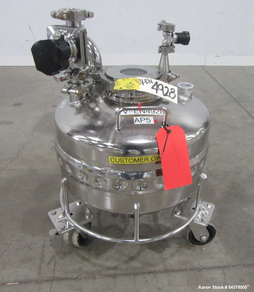 Buy Used 316L Jacketed Tank – 8.4 Gallon Alloy Products Pressure Vessel