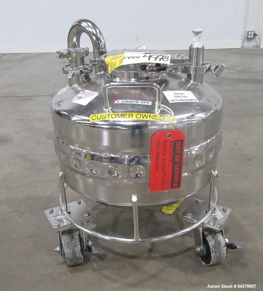 Used Small Batch Vessel – Alloy Products Dual Jacket Tank