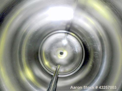 Used Alloy Products Pressure Tank, 36.99 Gallon (140 Liter), 316L Stainless Steel, Vertical. 17.74’’ Diameter x 29" straight side. Dished top and bottom. Internal rated FV to 85 psi at -20 to 350 deg...