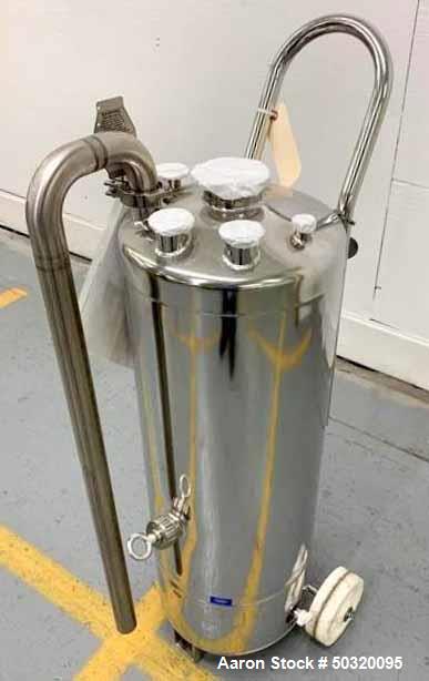 Used- Alloy Products Pressure Tank, Approximate 42 Liter, 316L Stainless Steel