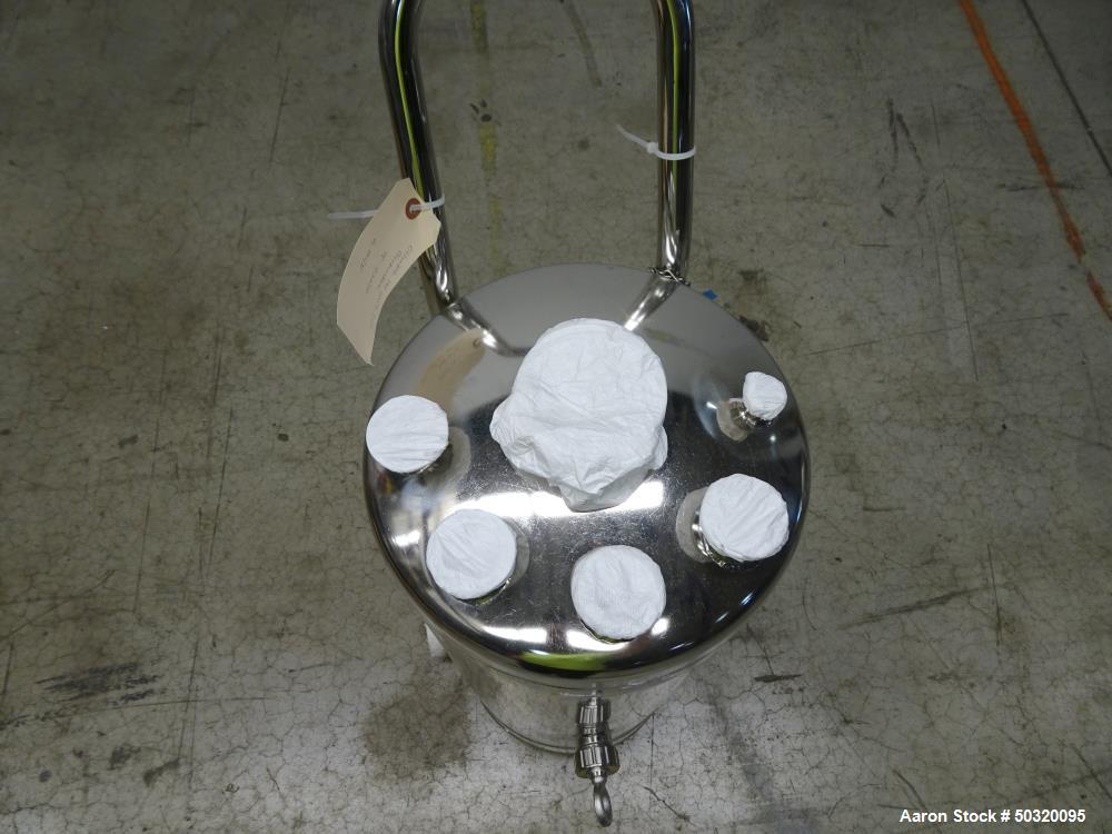 Used Alloy Products Pressure Tank, Approximate 42 Liter, 316L Stainless Steel