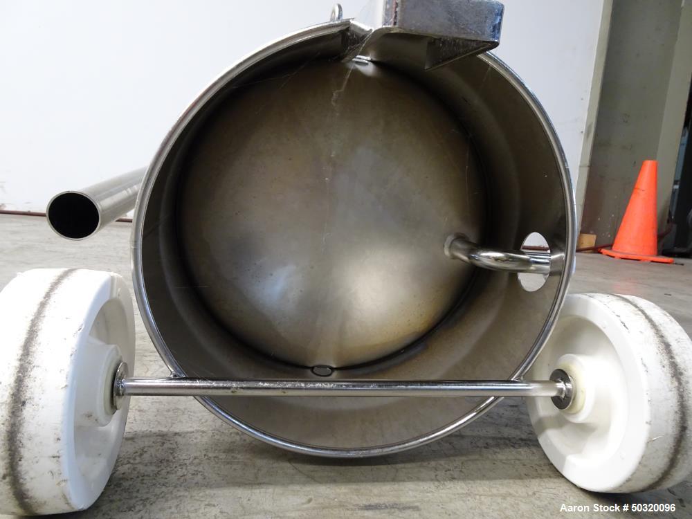 Used- Alloy Products Pressure Tank, Approximate 42 Liter, 316L Stainless Steel