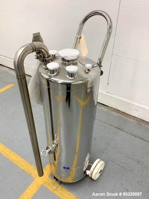 Used- Alloy Products Pressure Tank, Approximate 42 Liter, 316L Stainless Steel