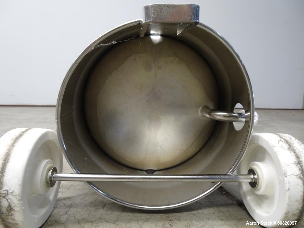 Used 316L Stainless Steel Alloy Products Pressure Tank, Approximate 42 Liter,