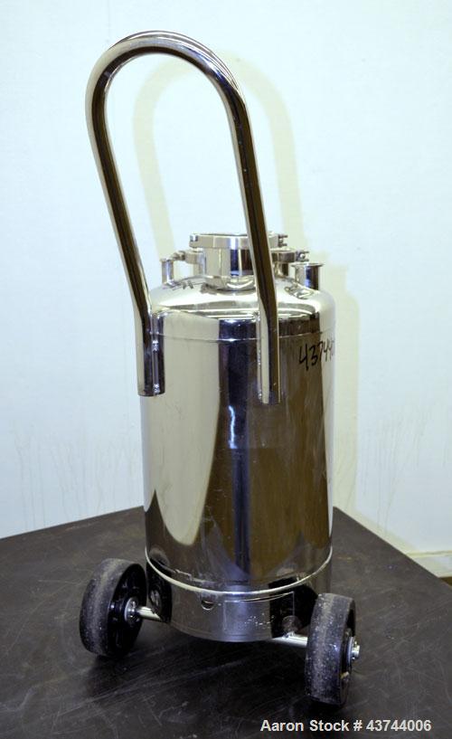 Used 7 Gallon Stainless Steel Apache Stainless Pressure Tank