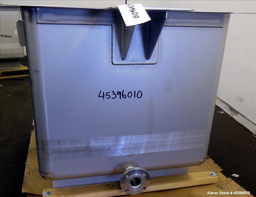201 Gallon Stainless Steel Apache Stainless Equipment Square Gravity Filter Tank