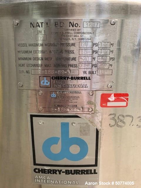 Used Cherry Burrell Pressure Tank