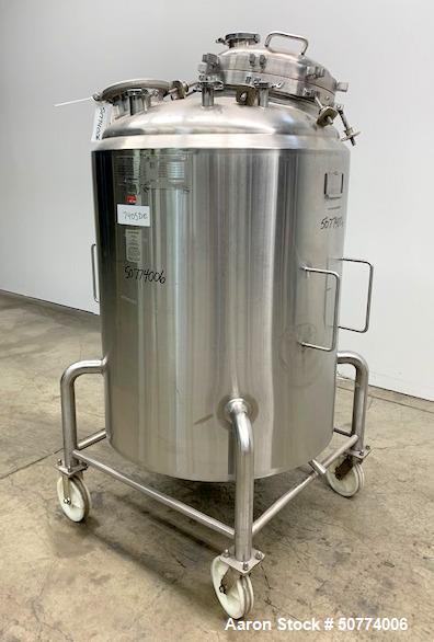 Used- Cherry Burrell Pressure Tank, 750 Liters