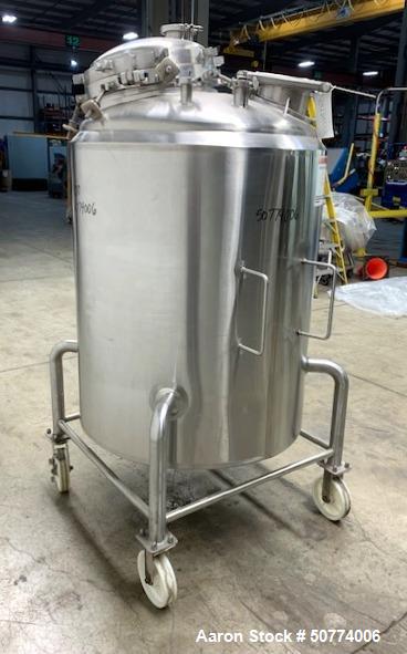 Used- Cherry Burrell Pressure Tank, 750 Liters