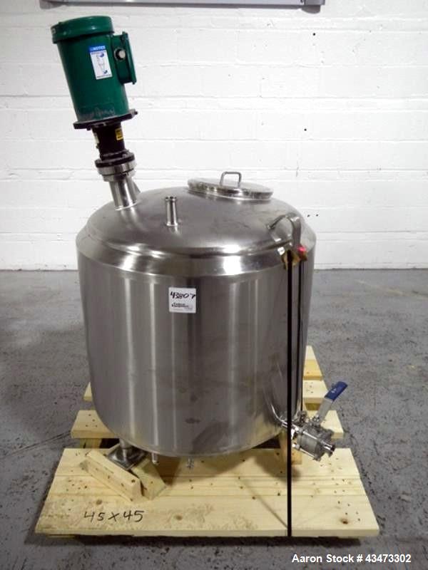 Used 70 Gallon Stainless Steel Cherry Burrel Mix Tank