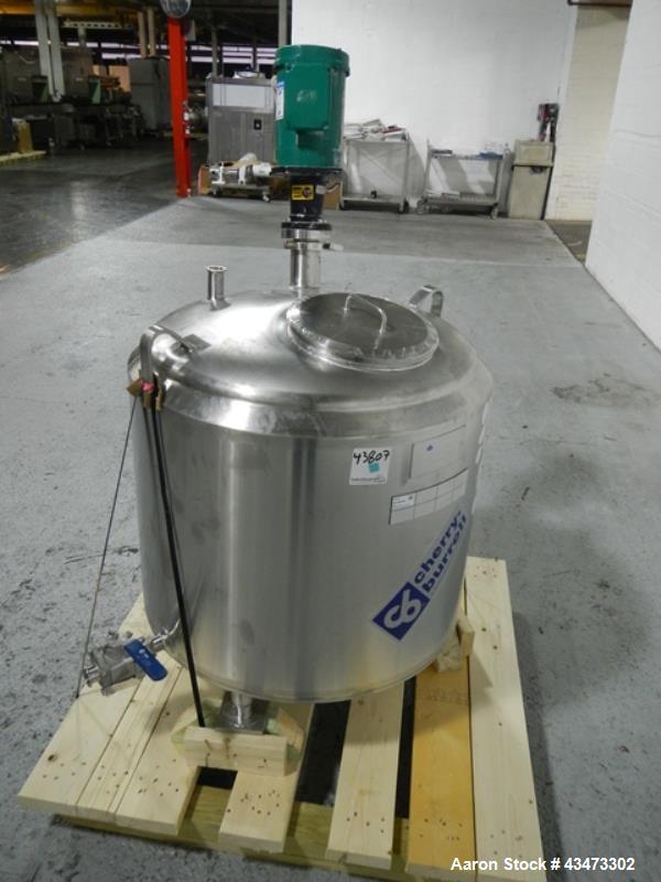 Used 70 Gallon Stainless Steel Cherry Burrel Mix Tank