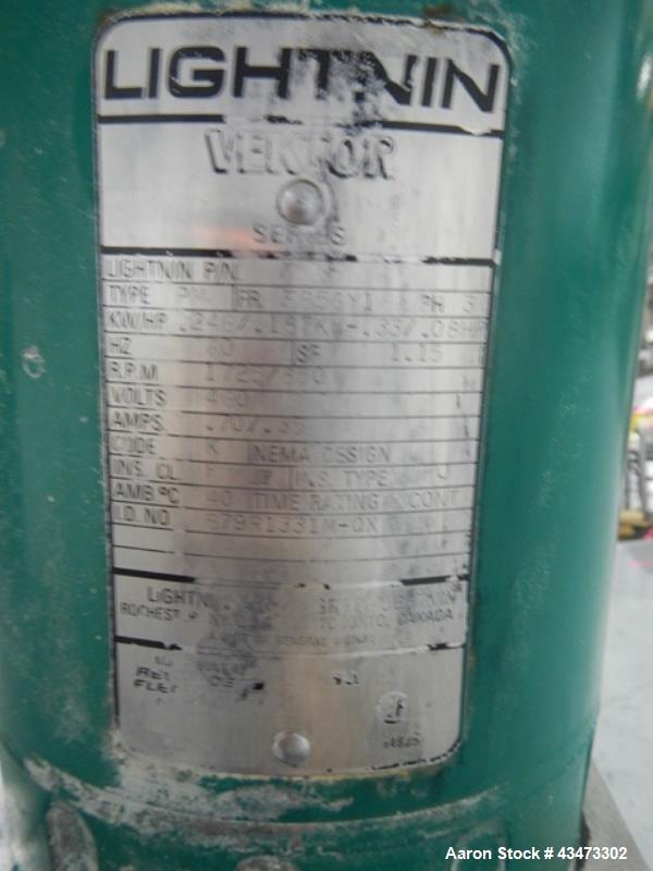Used 70 Gallon Stainless Steel Cherry Burrel Mix Tank