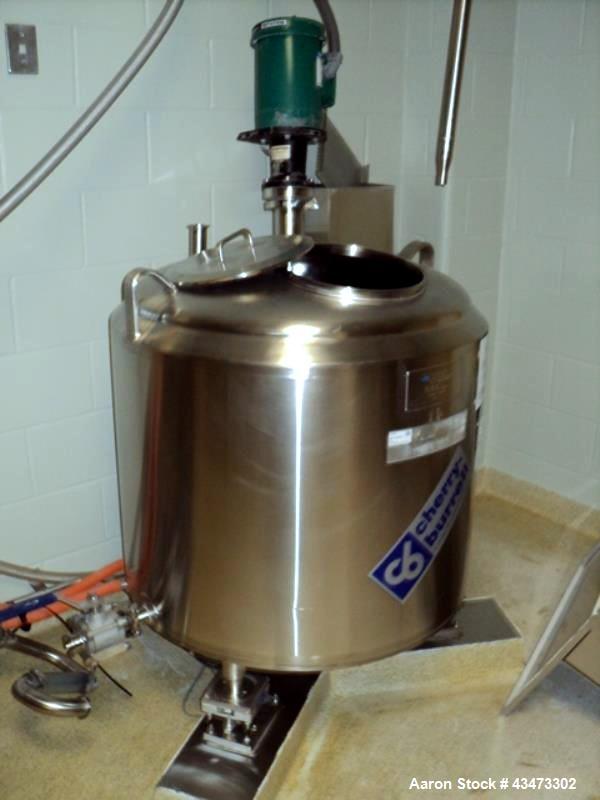 Used 70 Gallon Stainless Steel Cherry Burrel Mix Tank