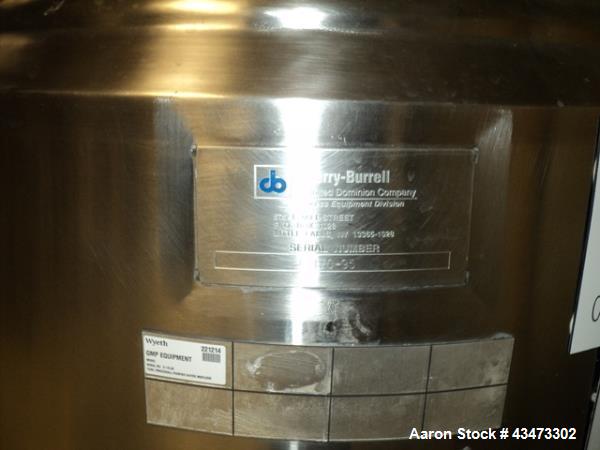 Used 70 Gallon Stainless Steel Cherry Burrel Mix Tank