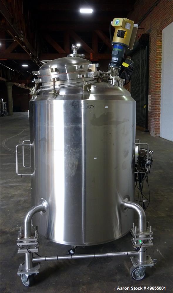 Used Cherry Burrell 700 Liter / 184 gallon Reactor, Stainless Steel.