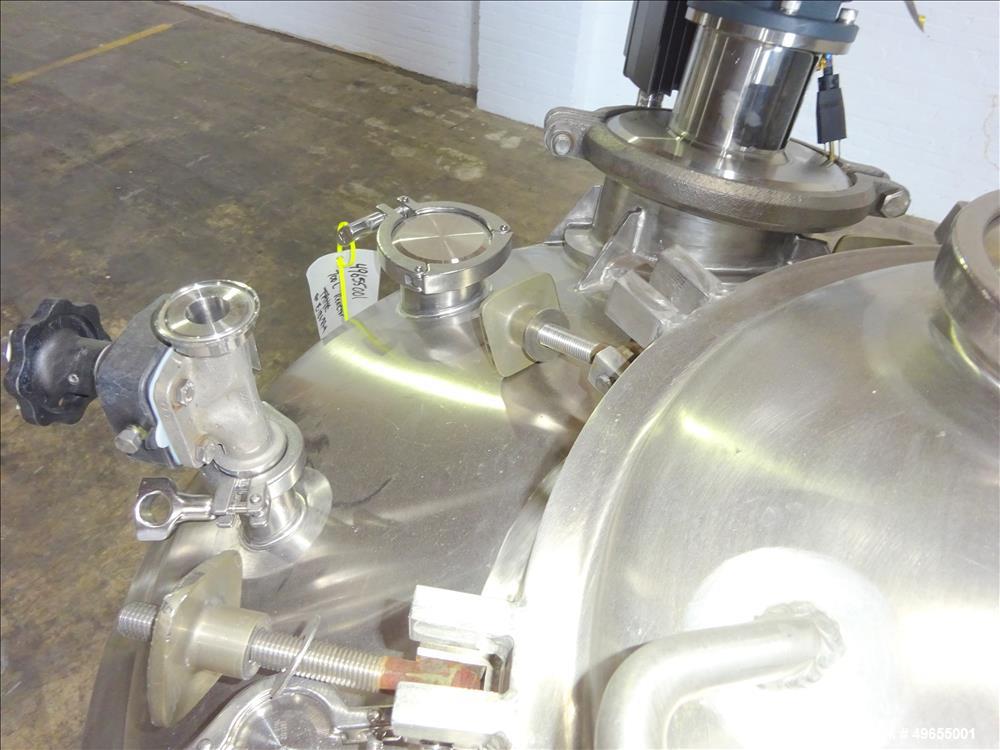 Used Cherry Burrell 700 Liter / 184 gallon Reactor, Stainless Steel.