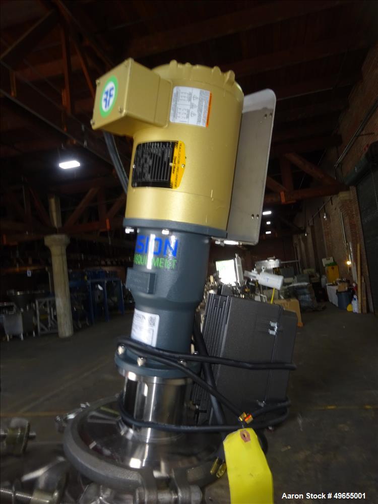 Used Cherry Burrell 700 Liter / 184 gallon Reactor, Stainless Steel.