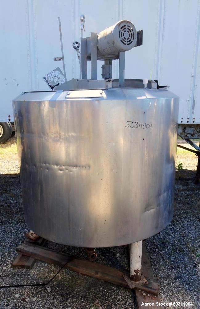 Used- The Creamery Package Pasteurizer Tank, Approximately 300 Gallon,