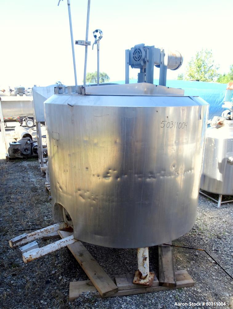 Used- The Creamery Package Pasteurizer Tank, Approximately 300 Gallon,