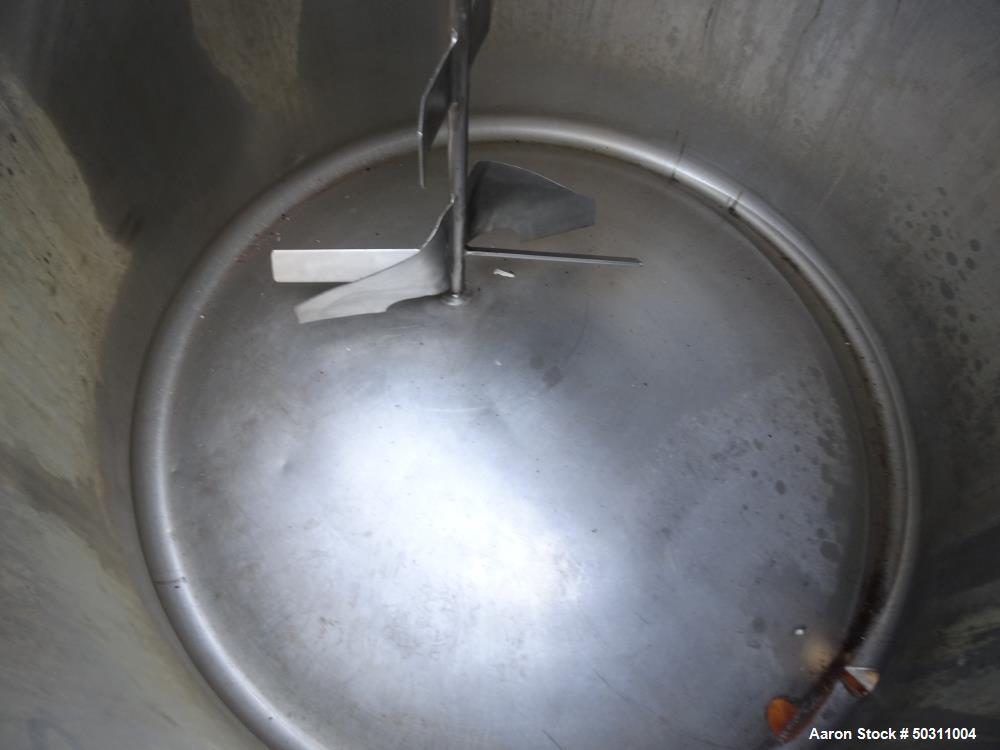 Used The Creamery Package Pasteurizer Tank, Approximately 300 Gallon,