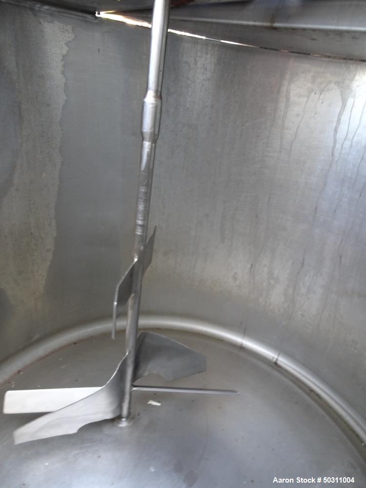 Used The Creamery Package Pasteurizer Tank, Approximately 300 Gallon,
