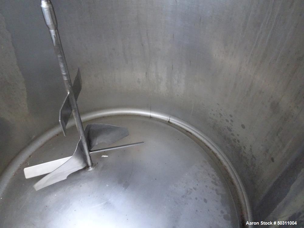 Used- The Creamery Package Pasteurizer Tank, Approximately 300 Gallon,