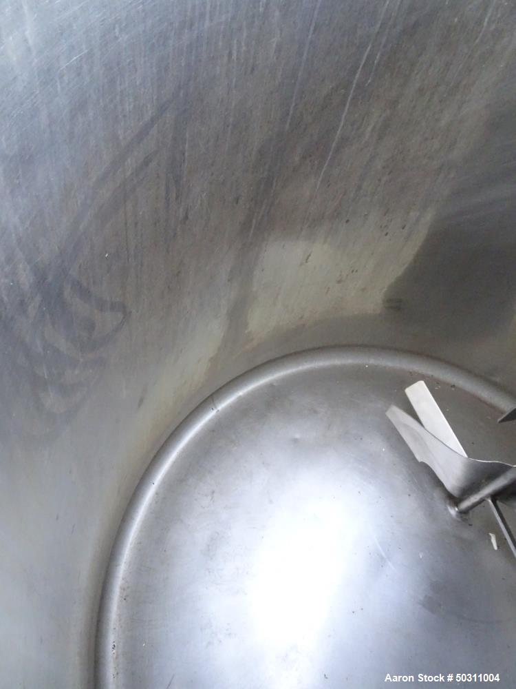 Used The Creamery Package Pasteurizer Tank, Approximately 300 Gallon,