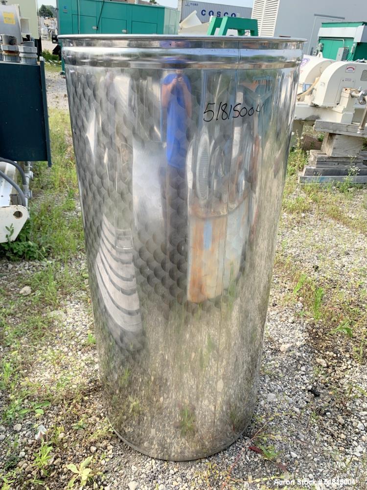 Used Stainless Steel Storage Tank - 600L Criveller, 28.5” Dia, 54” Height