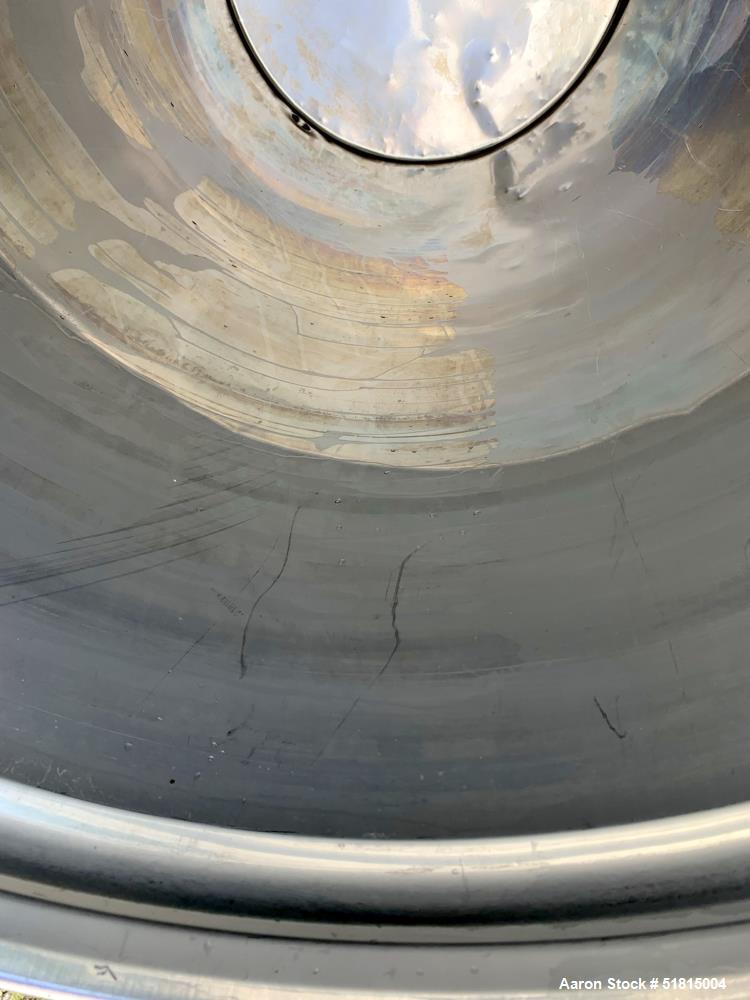 Used Stainless Steel Storage Tank - 600L Criveller, 28.5” Dia, 54” Height