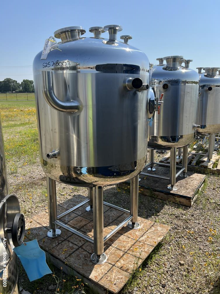 Unused- Criveller Company Jacketed Tank, Model 7.5BBL, Approximate 150 Gallons (567 Liter), 304 Stainless Steel, Vertical. A...