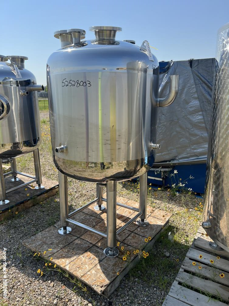 Unused- Criveller Company Jacketed Tank, Model 7.5BBL, Approximate 150 Gallons (567 Liter), 304 Stainless Steel, Vertical. A...