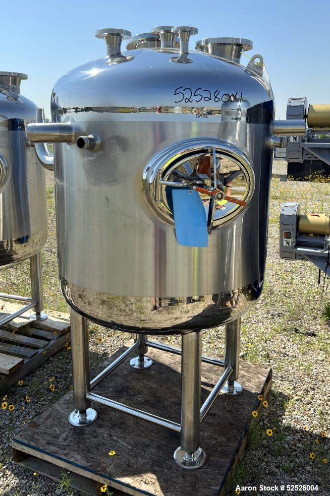 Unused- Criveller Company Jacketed Tank, Model 7.5BBL, Approximate 150 Gallons (567 Liter), 304 Stainless Steel, Vertical. A...