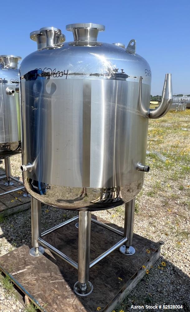 Unused- Criveller Company Jacketed Tank, Model 7.5BBL, Approximate 150 Gallons (567 Liter), 304 Stainless Steel, Vertical. A...