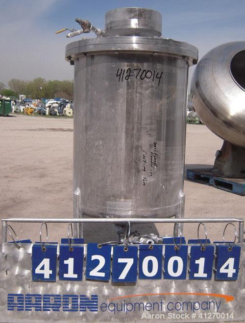 Used 50 Gallon Stainless Steel Custom Fabricators Pressure Tank