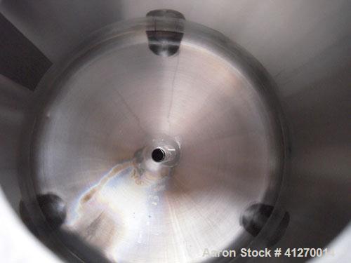 Used 50 Gallon Stainless Steel Custom Fabricators Pressure Tank