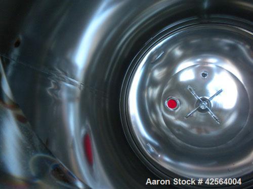 Used DCI WFI Storage Pressure Tank, 200 Gallon, 316L Stainless Steel, Vertical. 35-3/4’’ Diameter x 42" straight side, dished top and bottom. 240/EP Finished internal rated 45/-15 psi at –20 to 300 d...