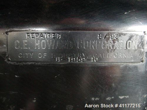 Used DCI Pressure Tank, 300 Liter (79 Gallon), 316L stainless steel, vertical. 29-3/4" diameter x 24" straight side, dished top and bottom. 240 grit with electro-polished internal rated 30 psi at 300...